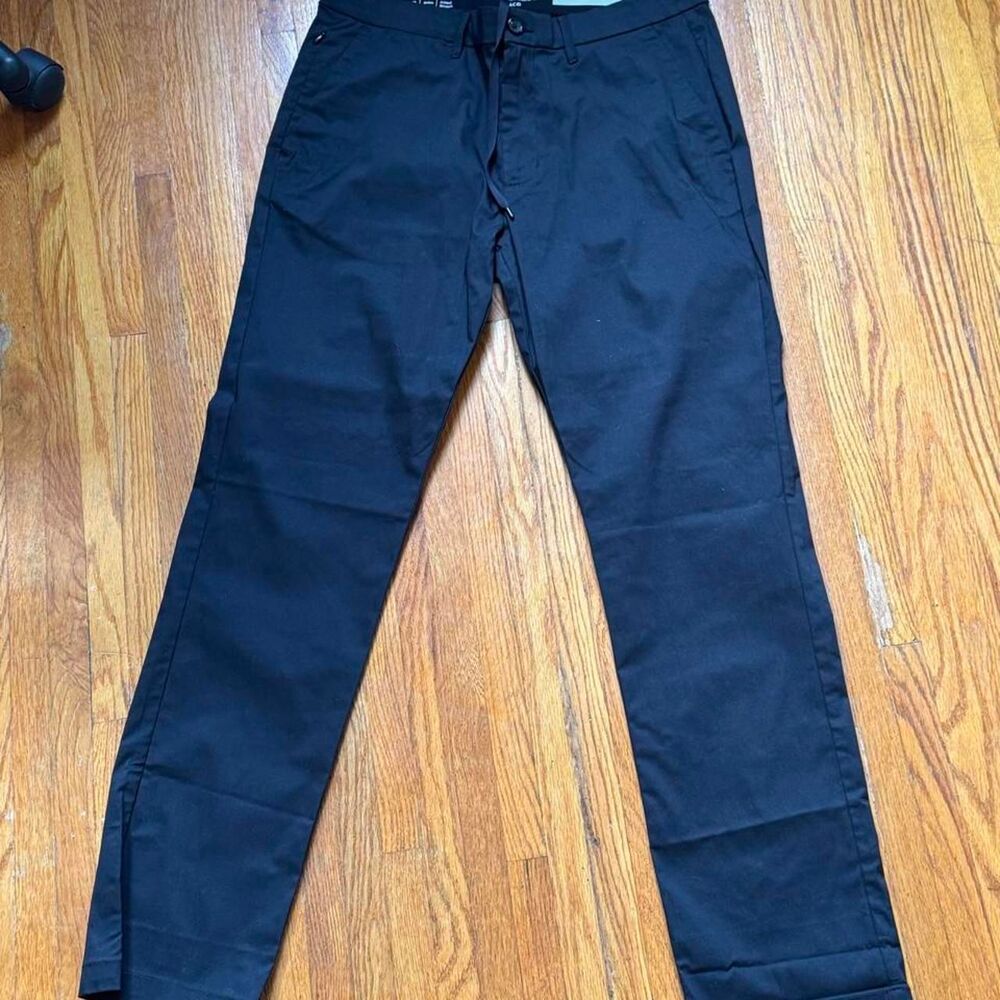 Goodfellow-co Men's Black and Navy Trousers